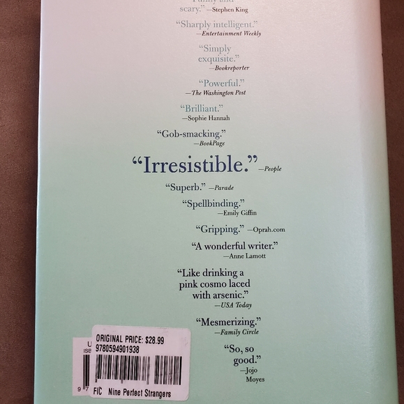 Nine Perfect Strangers Hardcover - Picture 2 of 5